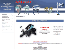 Tablet Screenshot of angraf.pl